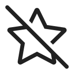 Star Off SVG Icon